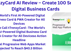 TrenzyCard AI Review – Create 100 Smart Digital Business Cards